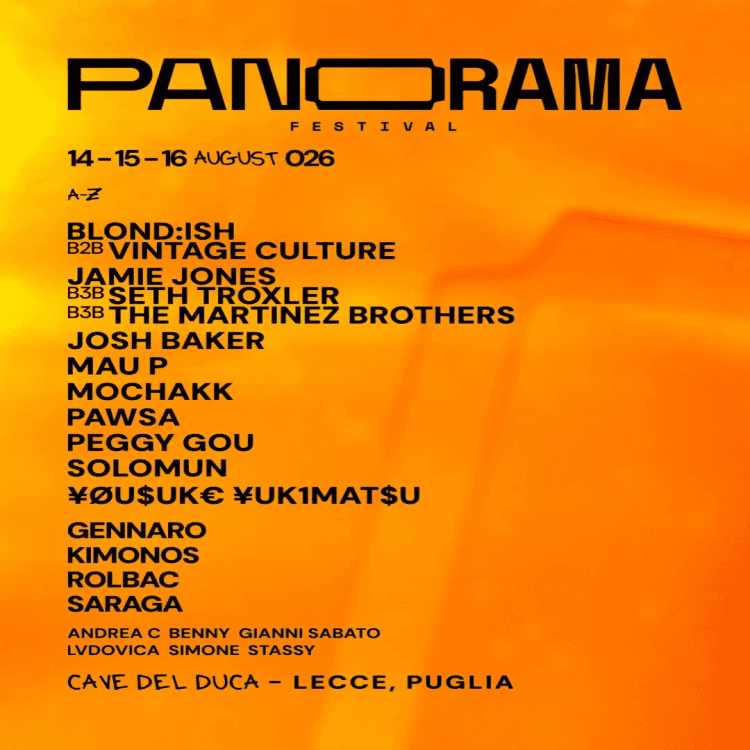Panorama Festival 2026